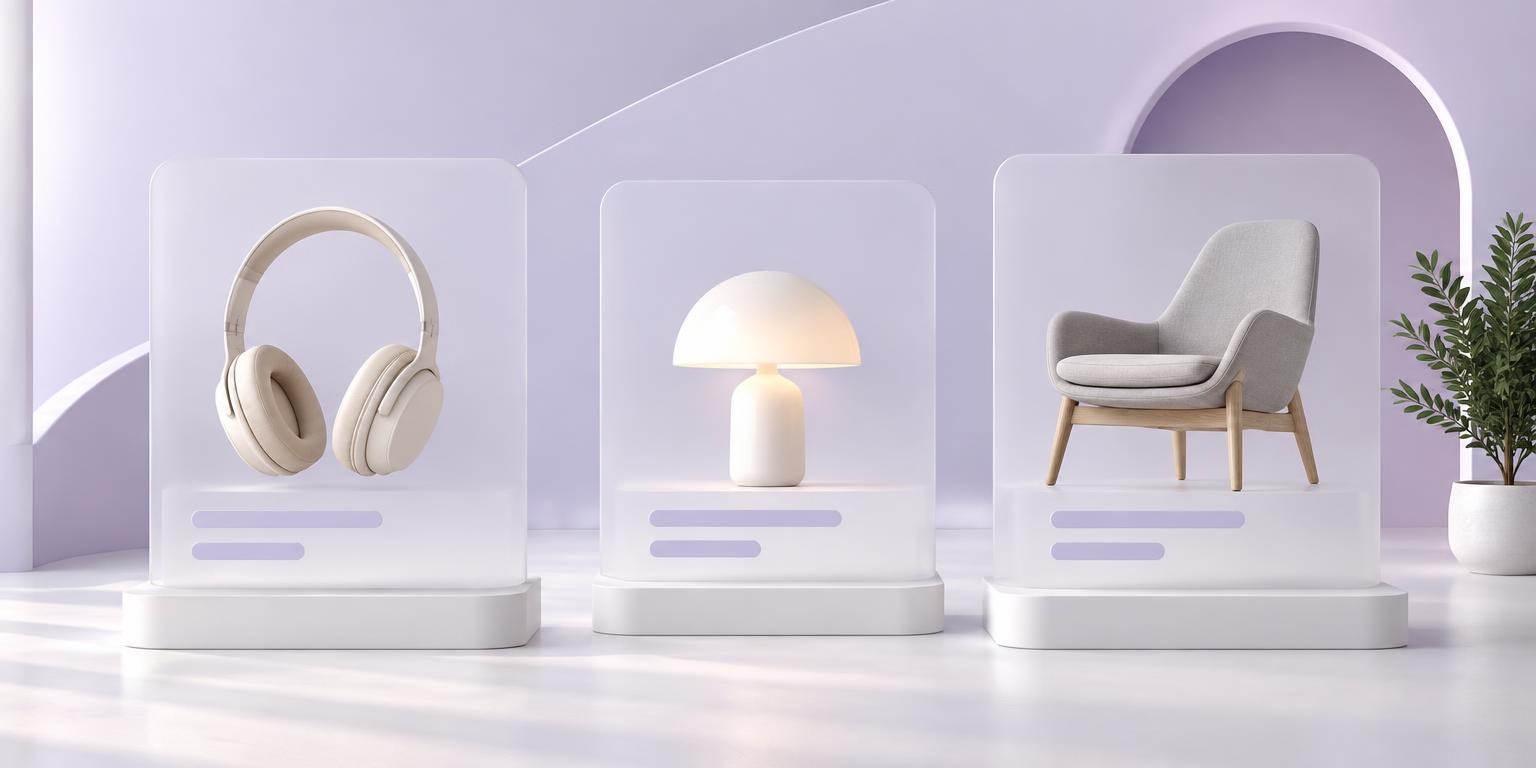 Products displayed in an enriched catalog